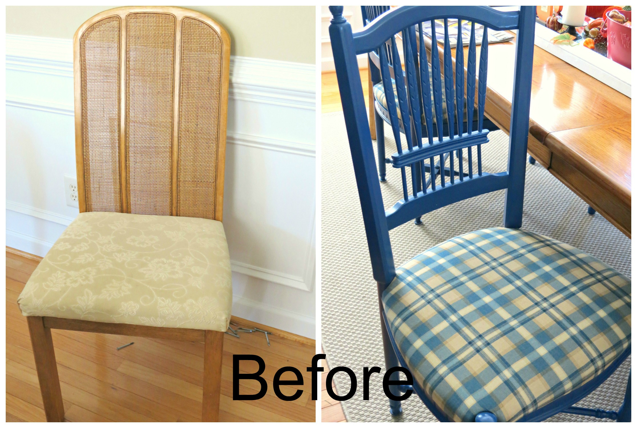 PAINTING DINING ROOM CHAIRS a last minute project The New Home is