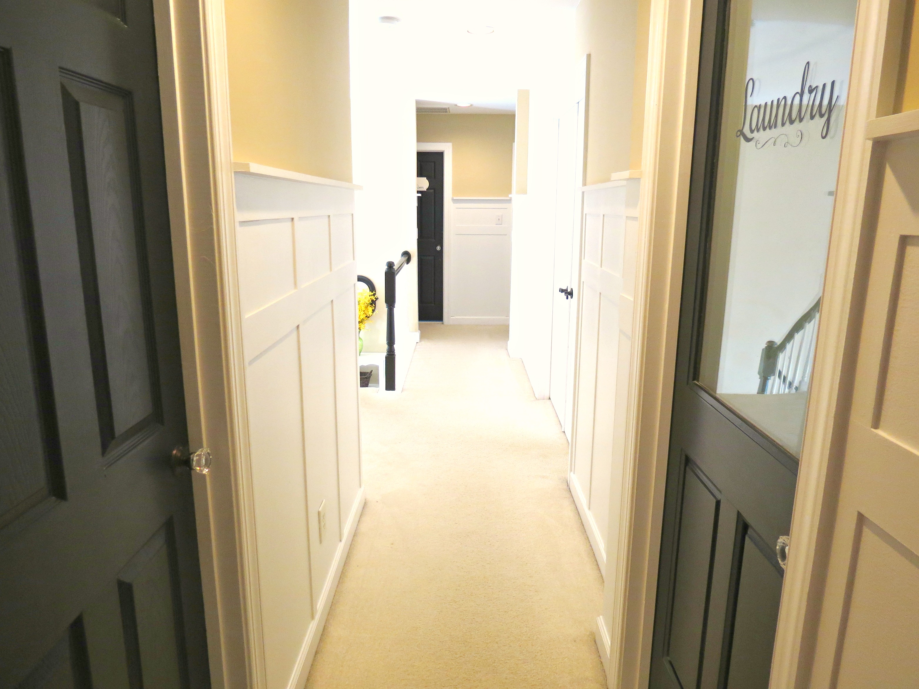 BOARD & BATTEN HALLWAY the final reveal and big plans The New Home is Where My Heart is