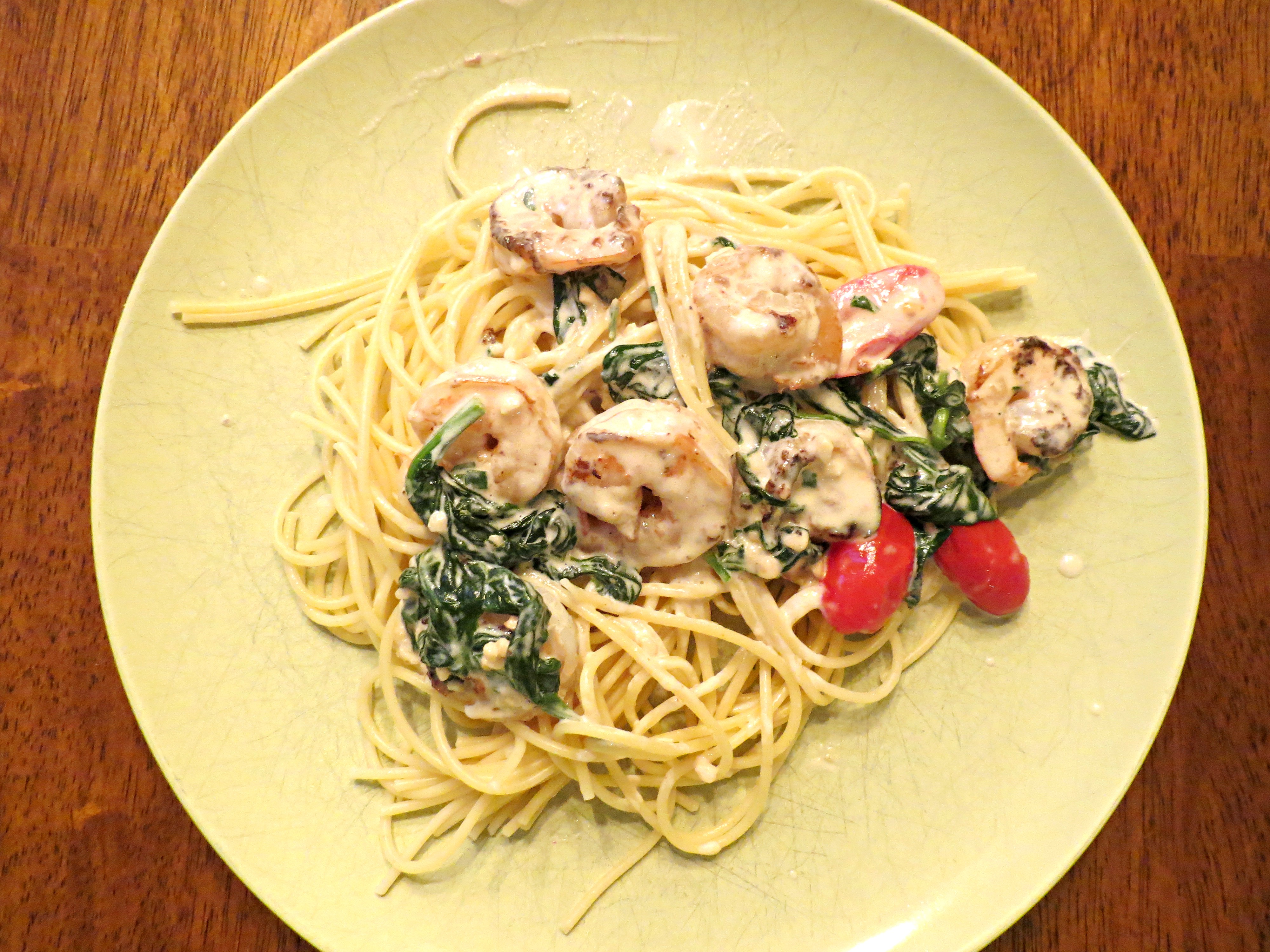 GARLICKY SHRIMP ZUCCHINI PASTA The New Home Is Where My Heart Is