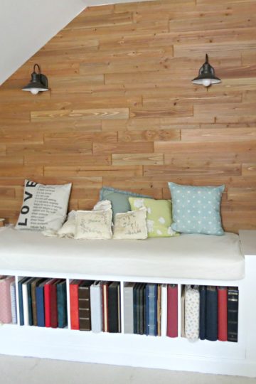 DIY Bedroom Project Reading Nook