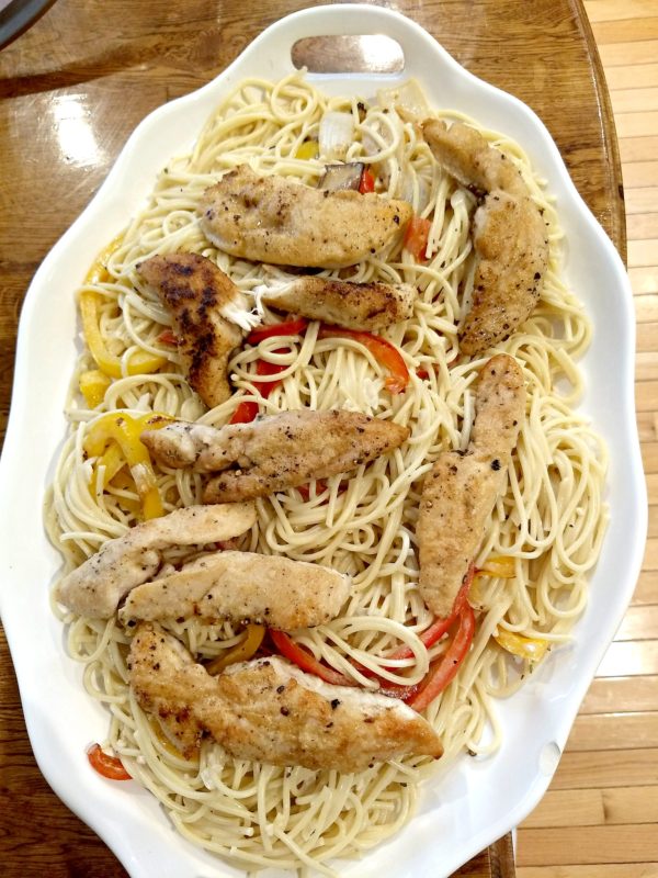 chicken scampi