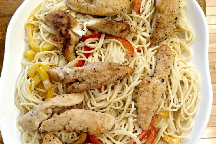 chicken scampi