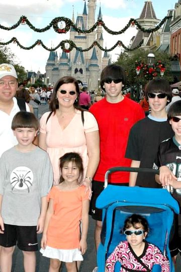 disney family pic 2007