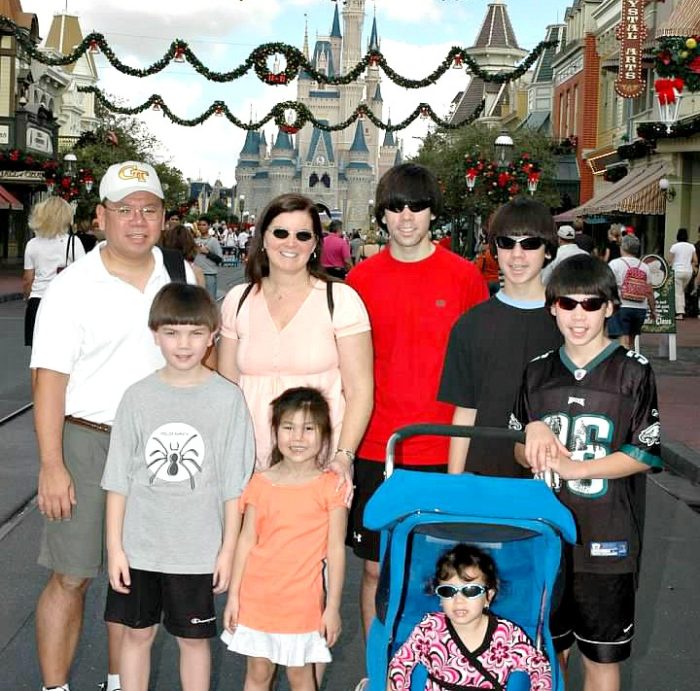 disney family pic 2007
