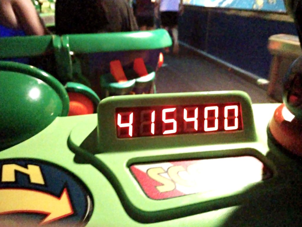 buzz lightyear ride
