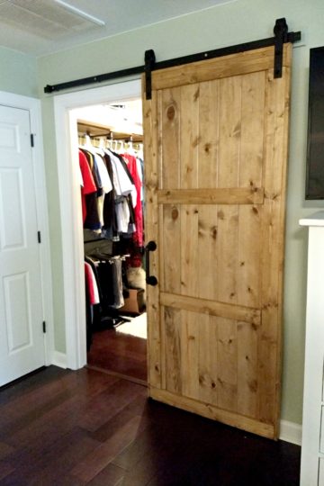 open barn door