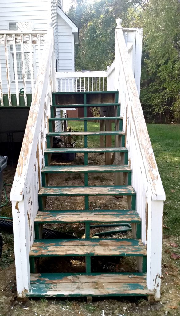 deck stairs
