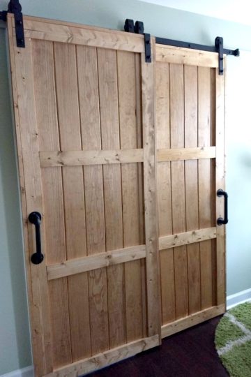 double barn doors