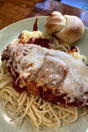 chicken parmigiana