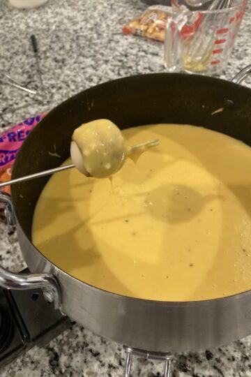 cheese fondue